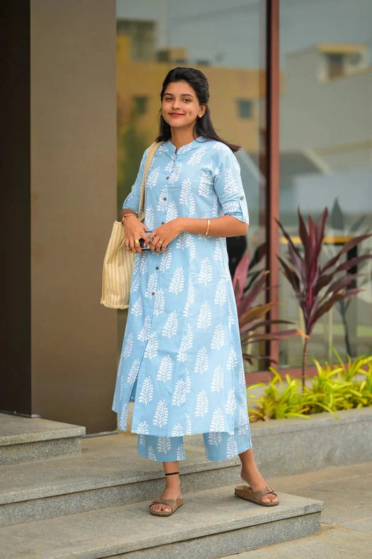 present summer special pure cotton cord-set.